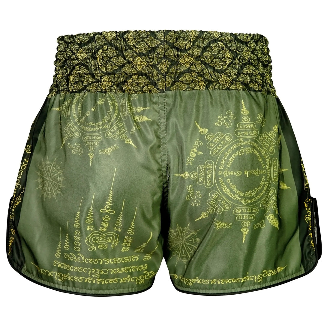Shorts de Muay Thai Tuff High Cut Retro "The Inmortal Yaksa"