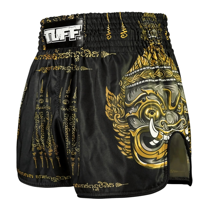 Shorts de Muay Thai Tuff High Cut Retro "Yaksa Yantra"