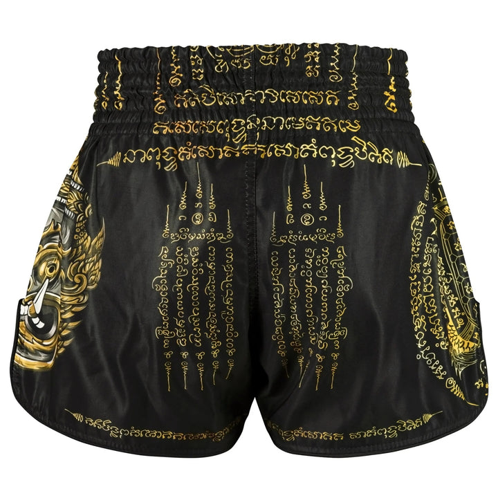 Shorts de Muay Thai Tuff High Cut Retro "Yaksa Yantra"