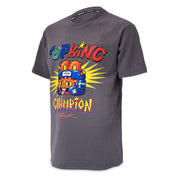 Polo Top King X Puck TKXPTSH-01 Gris - 100% Algodón
