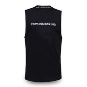 Polo Sin Manga Top King Thai Flag TKSLS-029 Negro - 100% Algodón