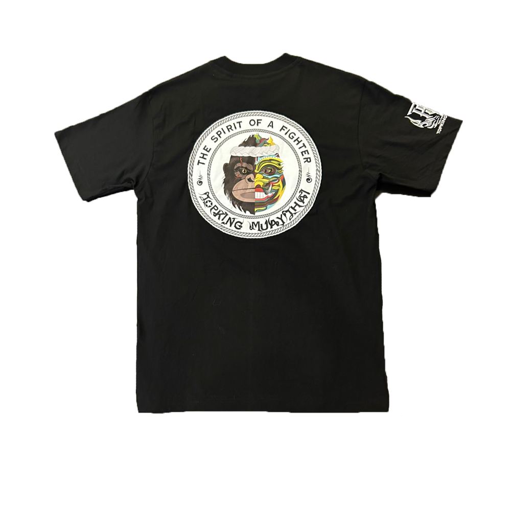 Polo Top King Bangkok TKTSH-029 Negro - 100% Algodón