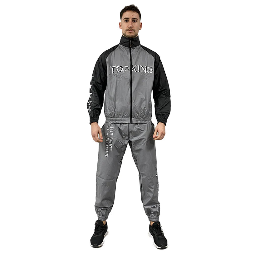 Traje Sauna Top King TKSNS-02 Gris Negro