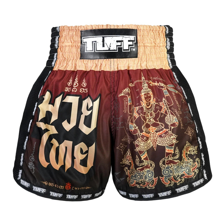 Shorts de Muay Thai Tuff New Retro Yant Narai Turning the Land