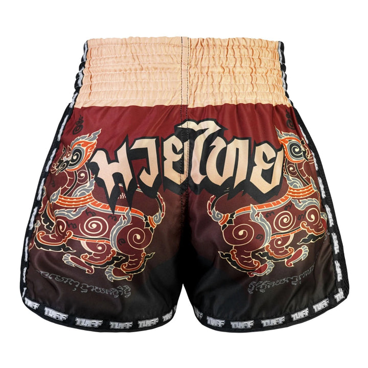 Shorts de Muay Thai Tuff New Retro Yant Narai Turning the Land