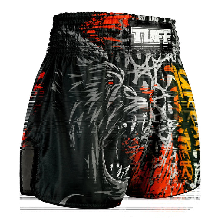 Shorts de Muay Thai Tuff High Cut Retro "Kong Rampage"