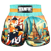 Shorts de Muay Thai Tuff High Cut Retro "The Legacy of Thailand"