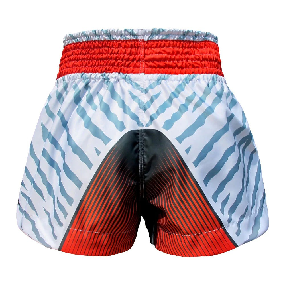 Shorts de Muay Thai Tuff Cruel Tiger Gris