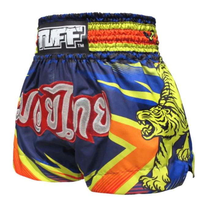 Shorts de Muay Thai Tuff Thunderbolt and Tiger