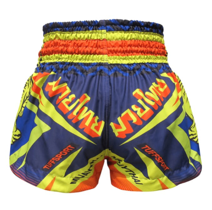 Shorts de Muay Thai Tuff Thunderbolt and Tiger