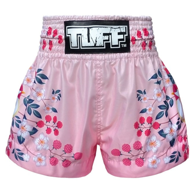 Shorts de Muay Thai Tuff Sakura Nightingale Bird