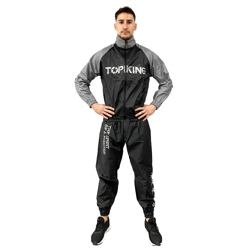 Traje Sauna Top King TKSNS-01 Negro Gris