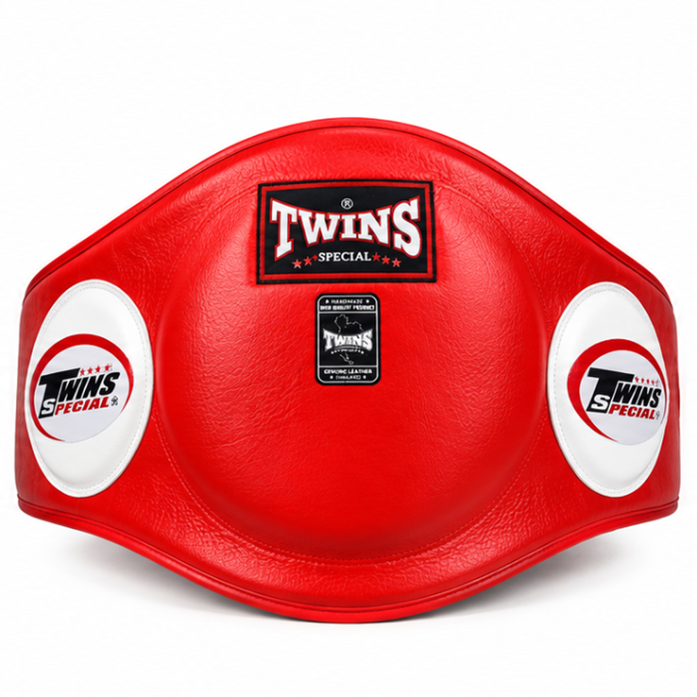 Cinturon Belly Pad de Boxeo y Muay Thai Twins Special BEPL2 - 100% Cuero