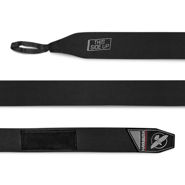 Vendas de Boxeo Hayabusa Negro - 4.5 metros - Nylon/Algodon