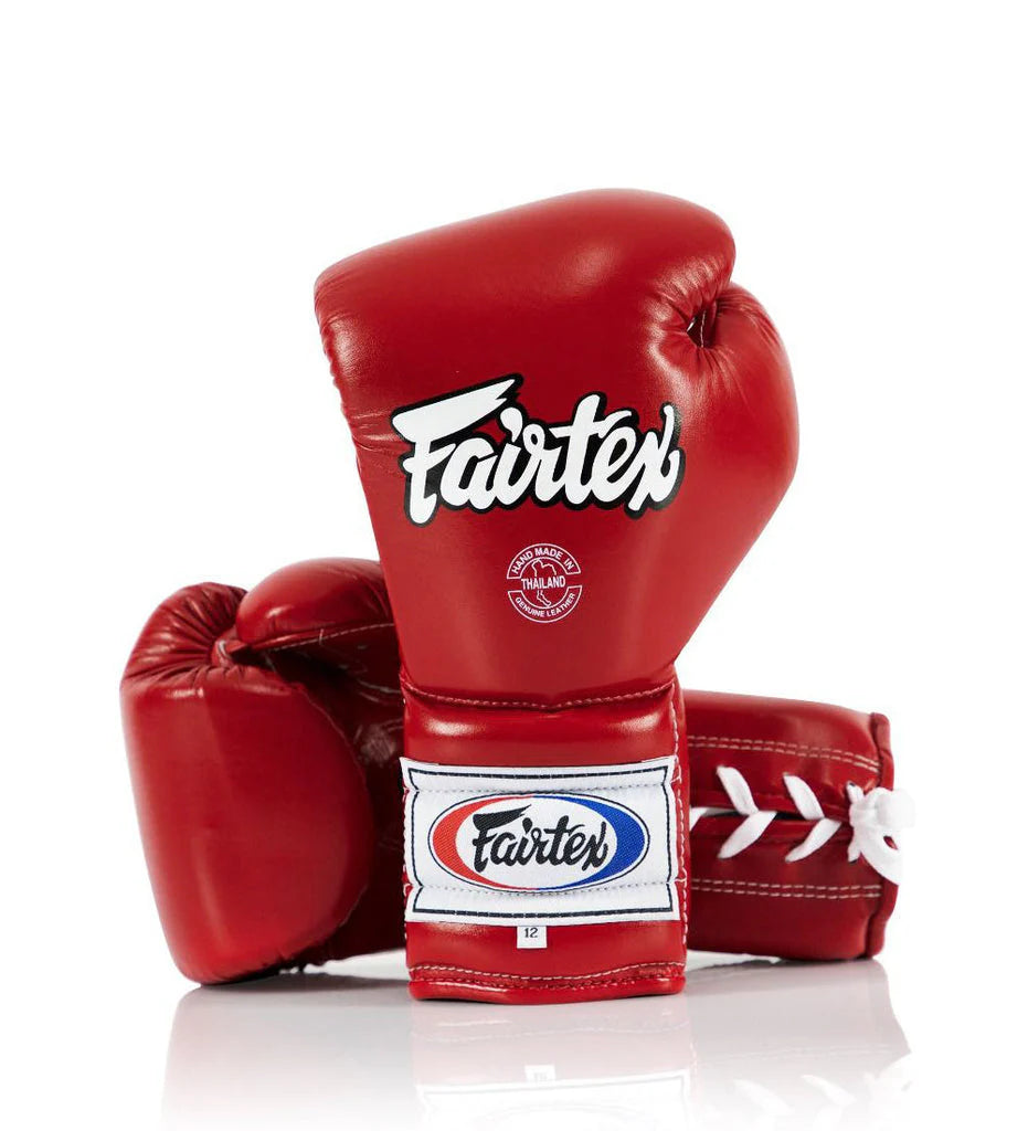 Guantes de boxeo Fairtex BGL7 Mexican Style con Pasador - 100% Cuero