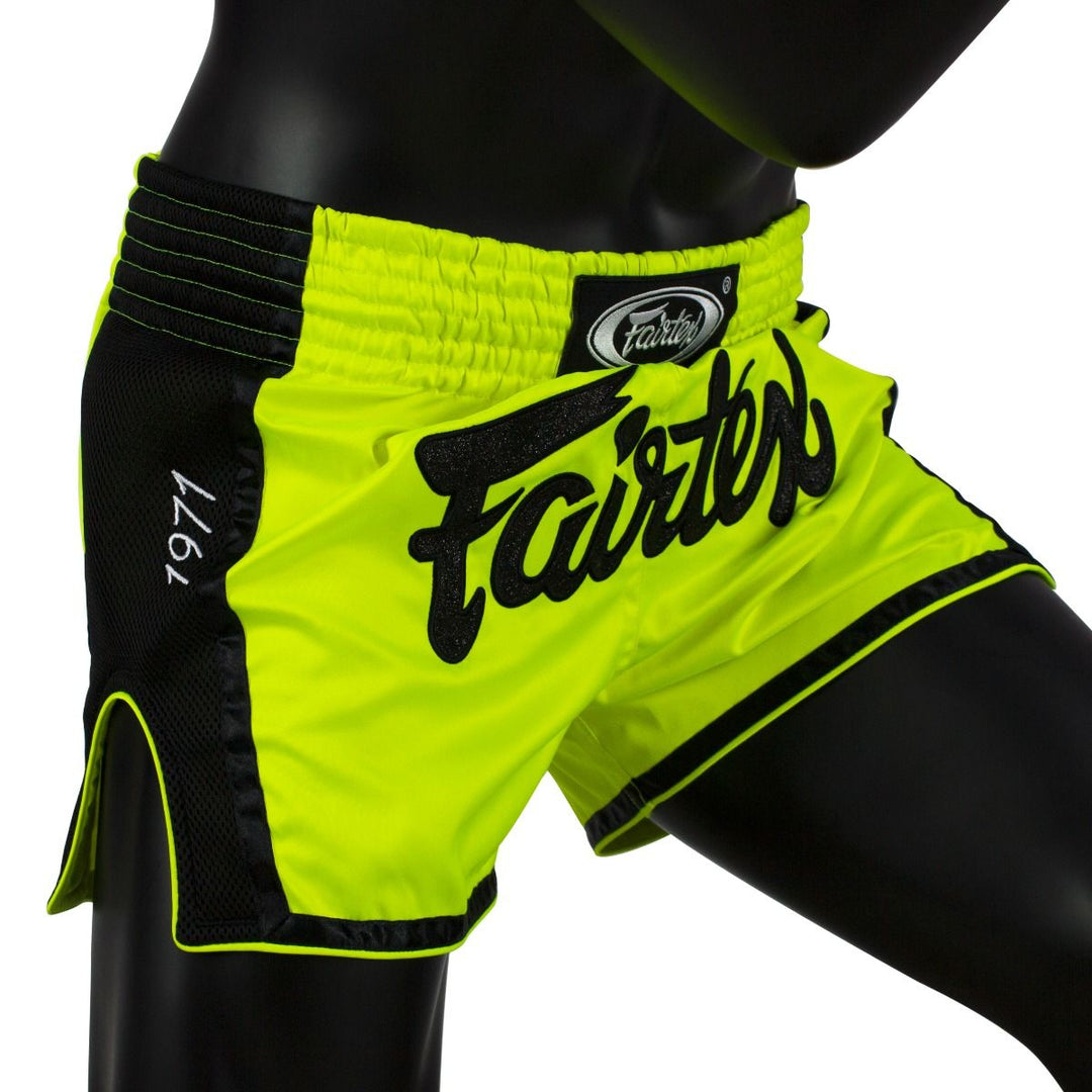 Shorts de Muay Thai Fairtex BS1706 Verde - 100% Poliester