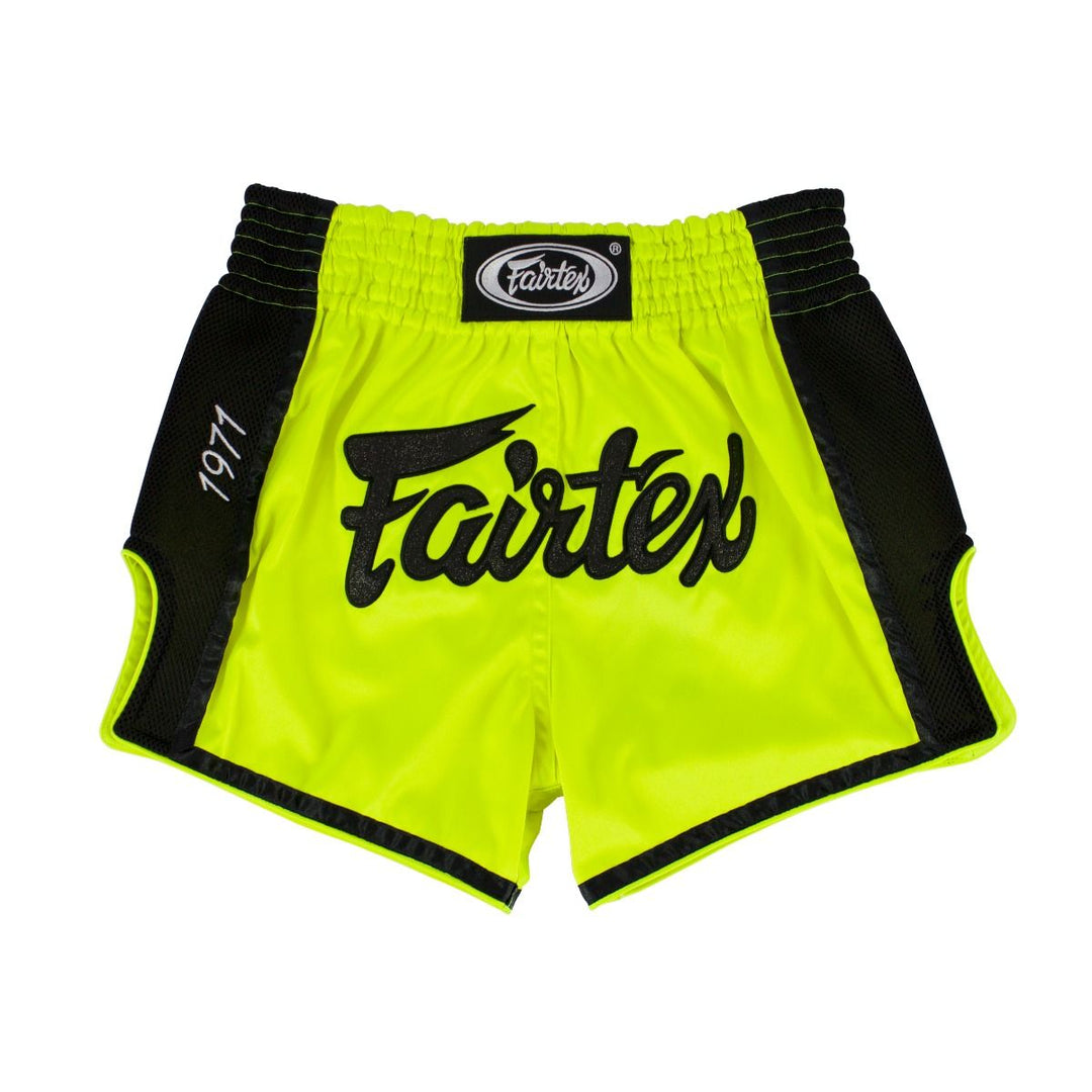 Shorts de Muay Thai Fairtex BS1706 Verde - 100% Poliester