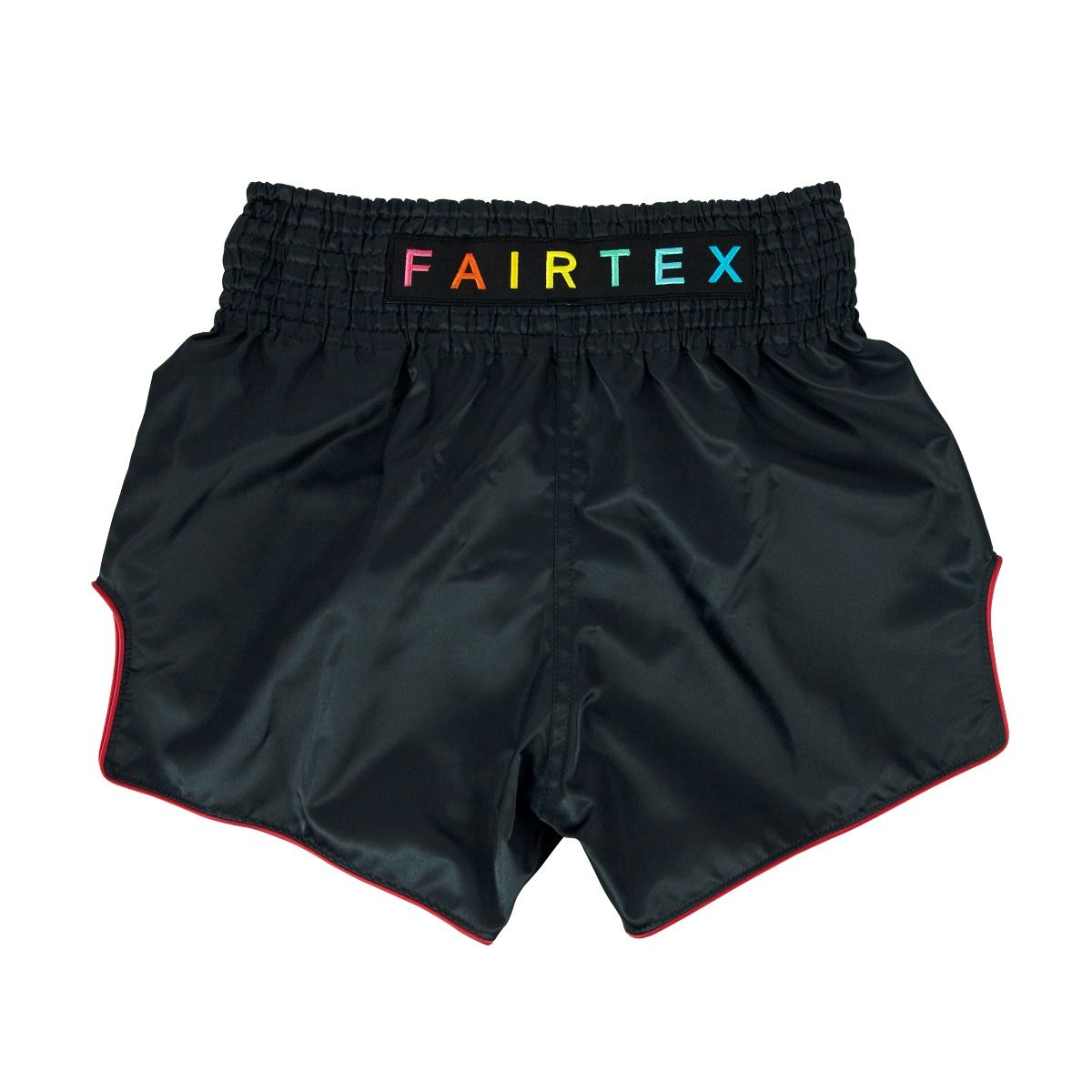 Shorts de Muay Thai Fairtex BS1912 Kabuki Negro - 100% Poliester