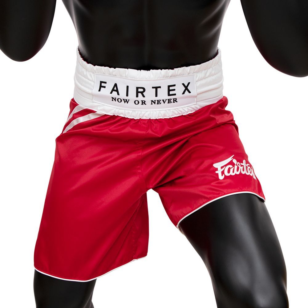 Shorts de Boxeo Fairtex BT2008 Classic Red - 100% Poliester