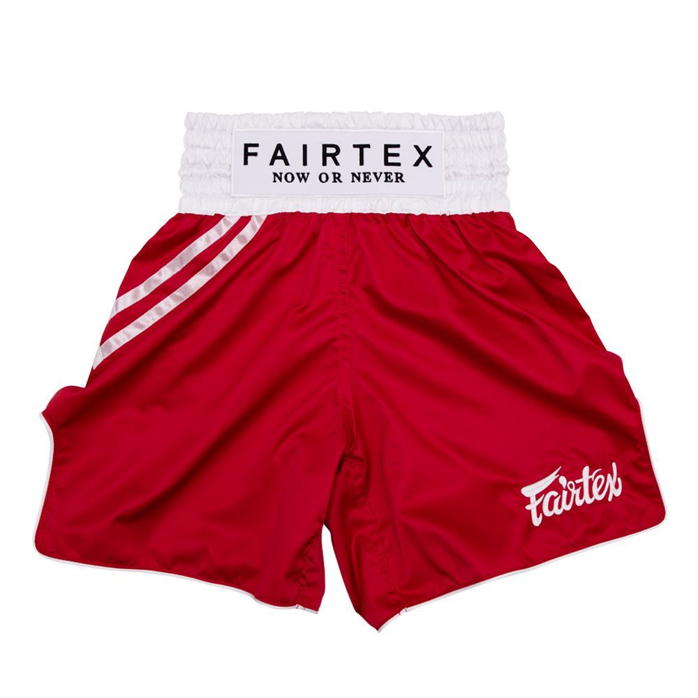Shorts de Boxeo Fairtex BT2008 Classic Red - 100% Poliester