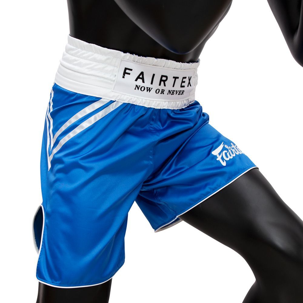 Shorts de Boxeo Fairtex BT2009 Classic Blue- 100% Poliester