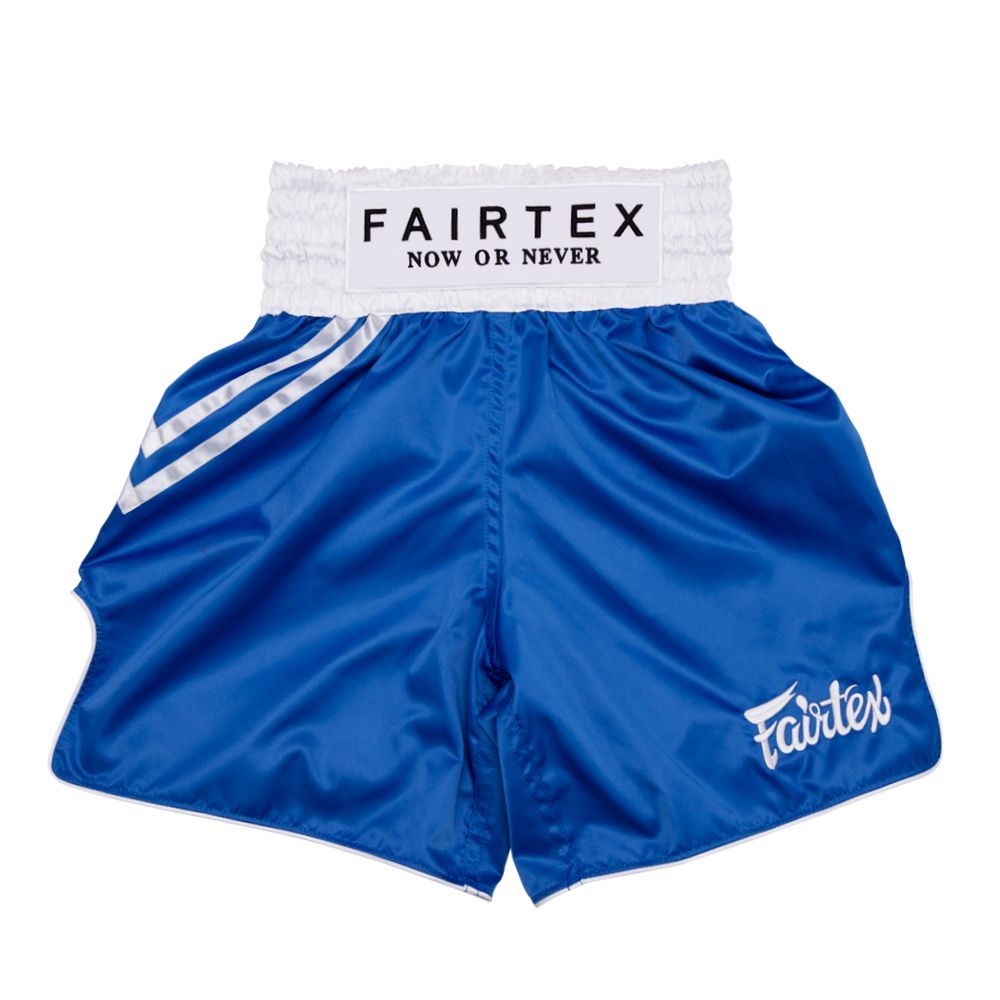 Shorts de Boxeo Fairtex BT2009 Classic Blue- 100% Poliester