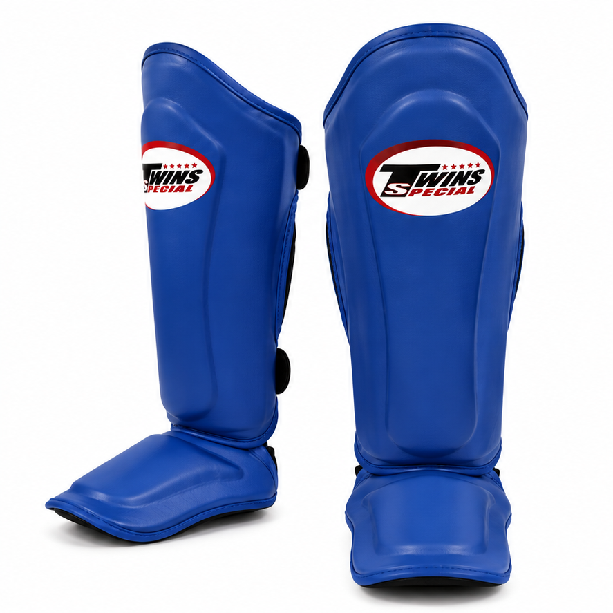 Canilleras de Muay Thai Twins Special Doble SGL10 - 100% Cuero