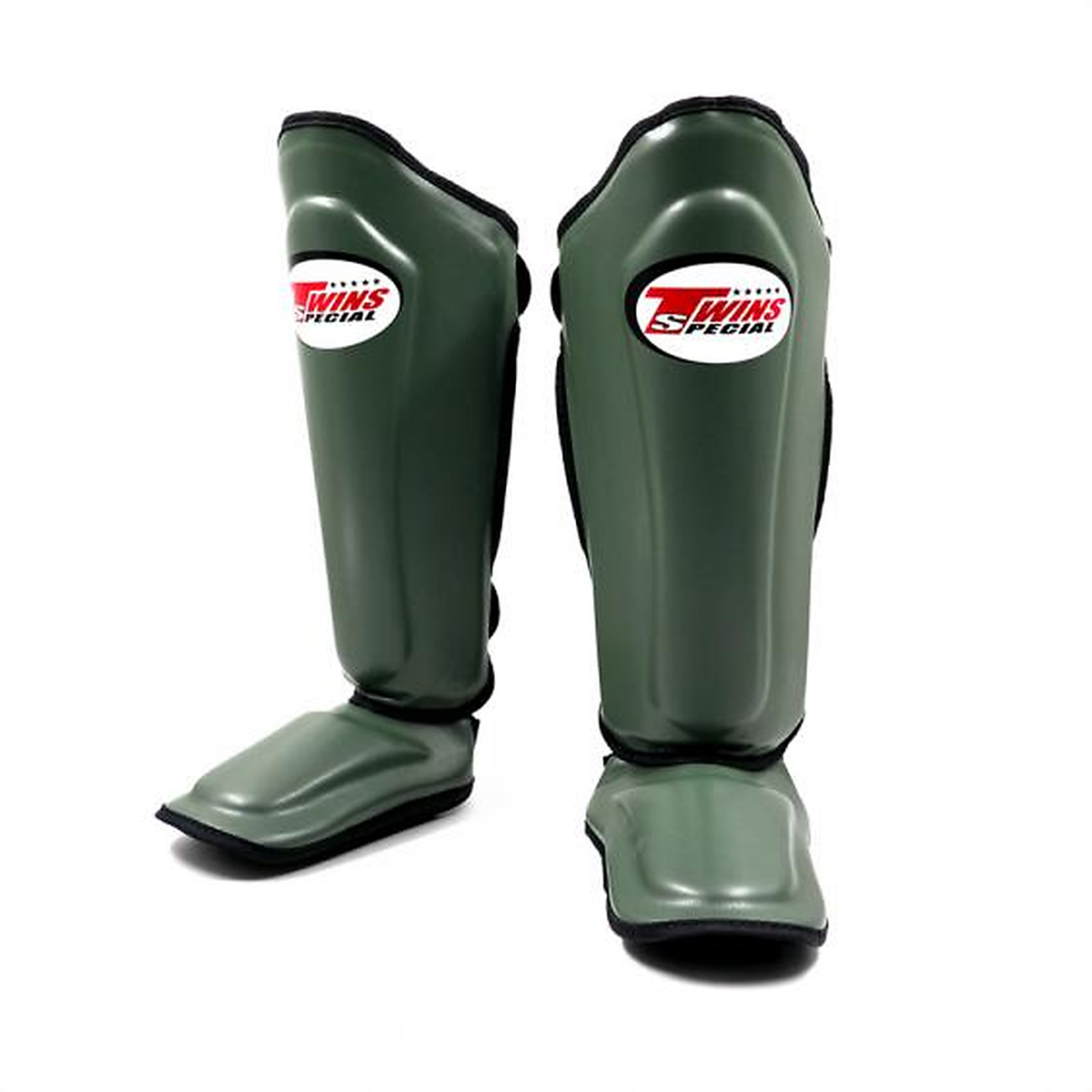 Canilleras de Muay Thai Twins Special Doble SGL10 - 100% Cuero