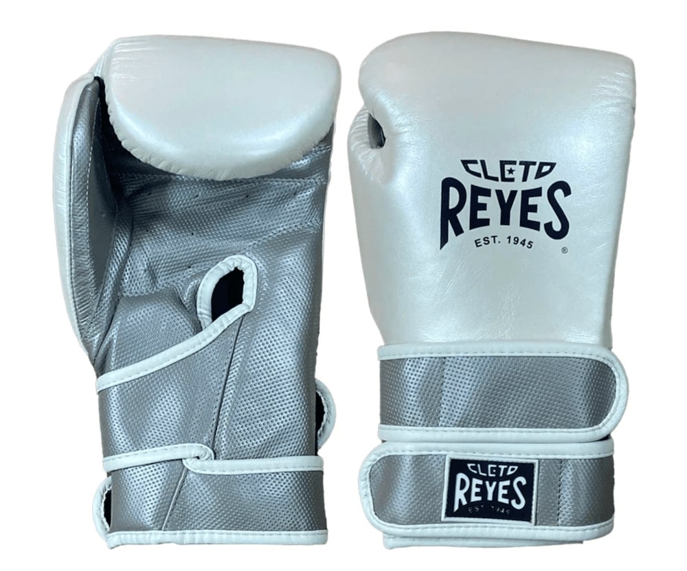 Guantes de Boxeo Cleto Reyes Heros 500 Perla - 100% Cuero Genuino