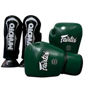 Combo Fairtex + Makoto: Guantes Fairtex BGV16 + Canillera Makoto Makoto M1