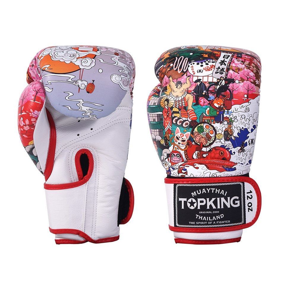 Guantes de Boxeo Top King Japanese Culture - 100% Cuero