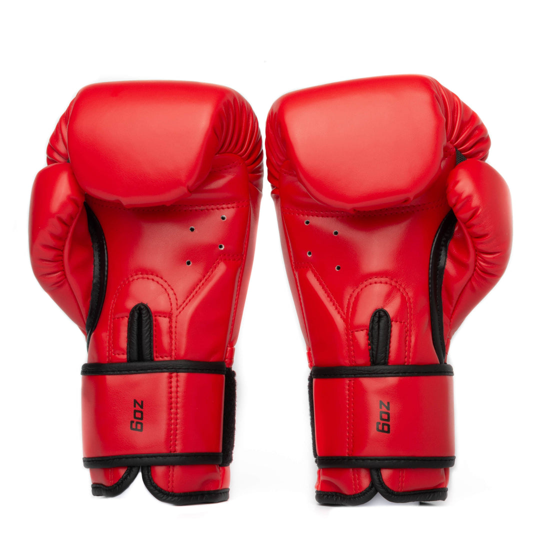 Guantes de Boxeo Makoto Basic Niños Rojo  - 100% Poliuretano