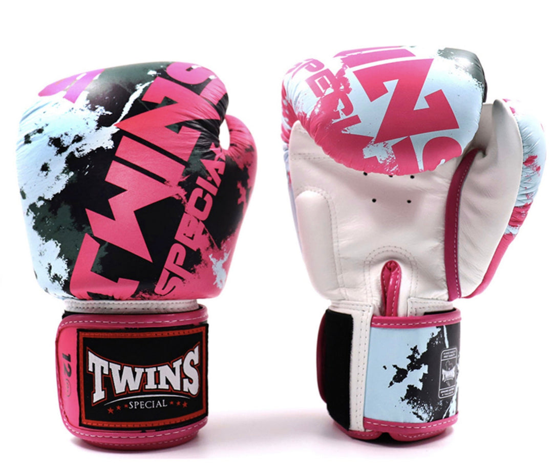 Guantes de Boxeo Twins Special Candy FBGVL3-61 - 100% Cuero