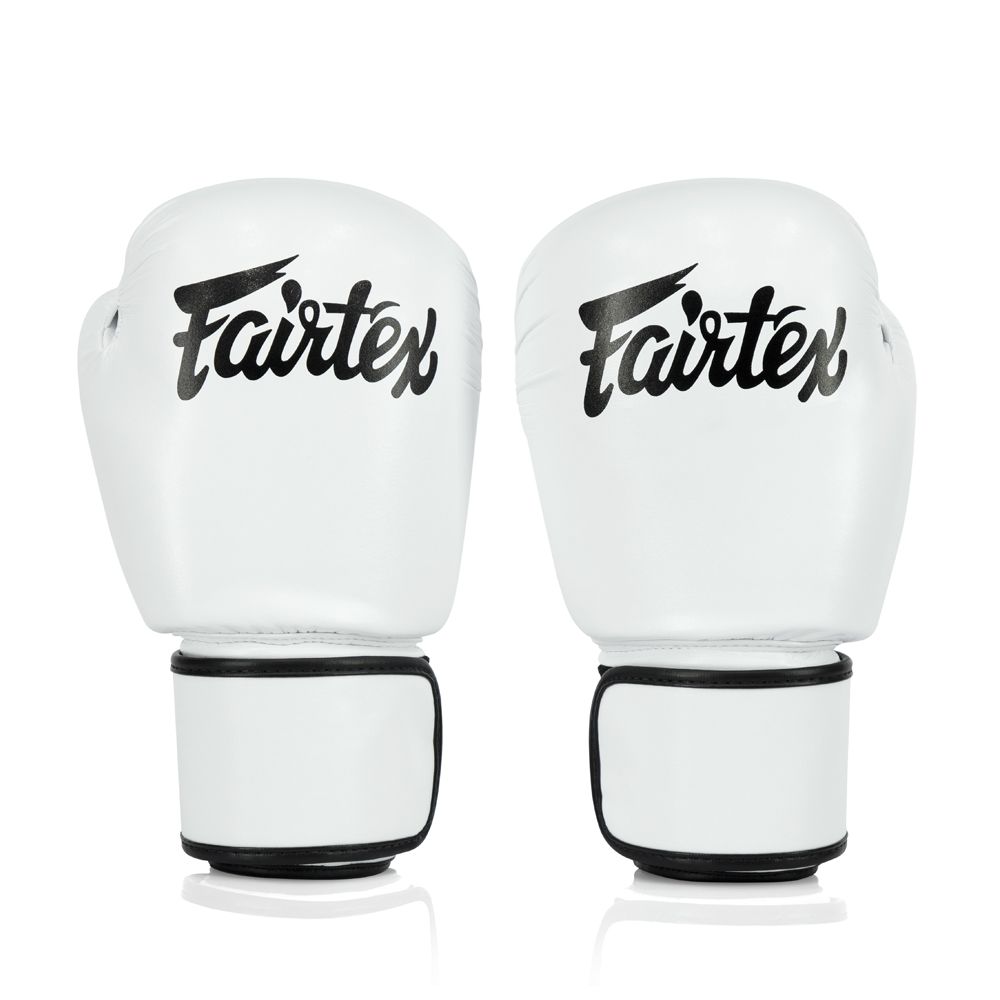 Guantes de Boxeo Fairtex BGV27 Amateur Blanco -100% Microfibra