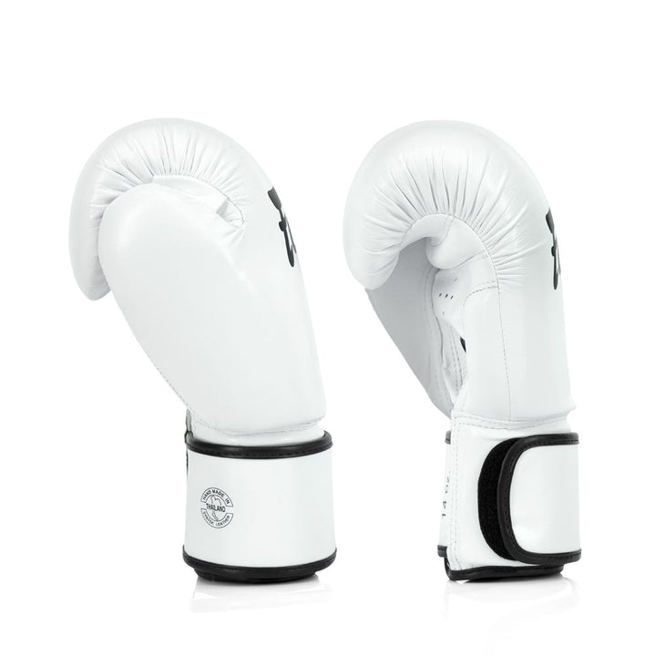 Guantes de Boxeo Fairtex BGV27 Amateur Blanco -100% Microfibra