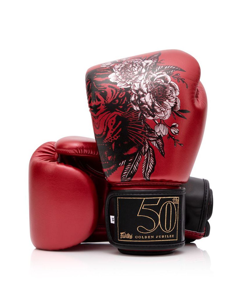 Guantes de boxeo Fairtex BGVPremium Golden Jubilee - 100%  Microfibra