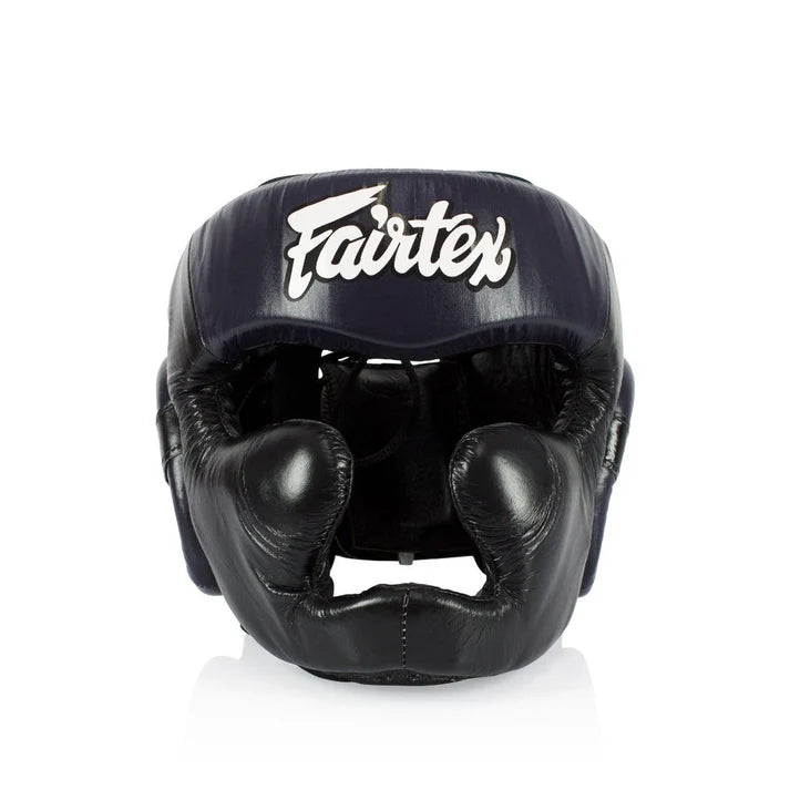 Cabezal de boxeo Fairtex HG13L Diagonal - 100% Cuero Genuino
