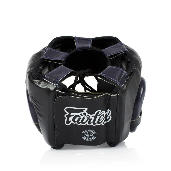 Cabezal de boxeo Fairtex HG13L Diagonal - 100% Cuero Genuino
