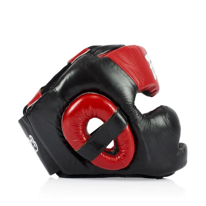Cabezal de boxeo Fairtex HG13L Diagonal - 100% Cuero Genuino