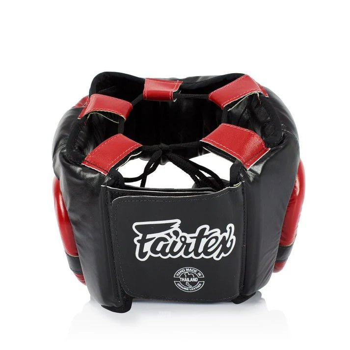 Cabezal de boxeo Fairtex HG13L Diagonal - 100% Cuero Genuino