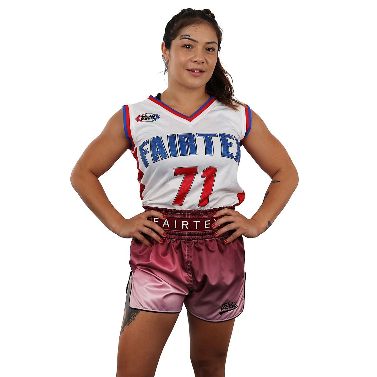 Polo Manga Cero Jersey Fairtex JS19 Blanco - 100% Poliester