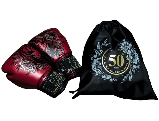 Guantes de boxeo Fairtex BGVPremium Golden Jubilee - 100%  Microfibra