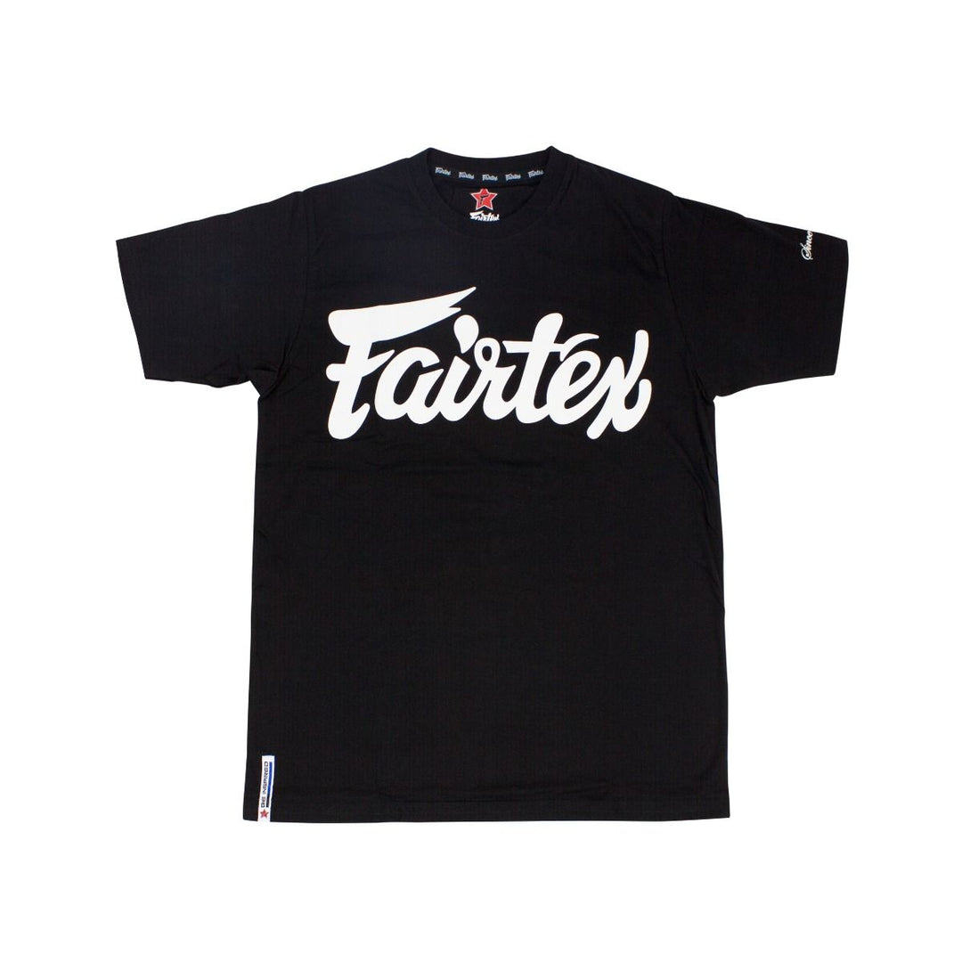 Polo Fairtex Script TS7 Negro - 100% Algodón