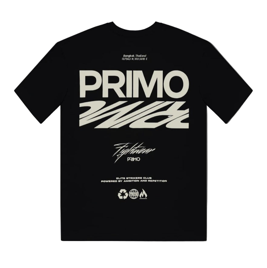 Polo Primo Elite Strikers Club - Negro - 100% Algodón
