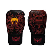 Guantes de Boxeo Venum Quetzal Fury Negro/Rojo - 100% Poliuretano