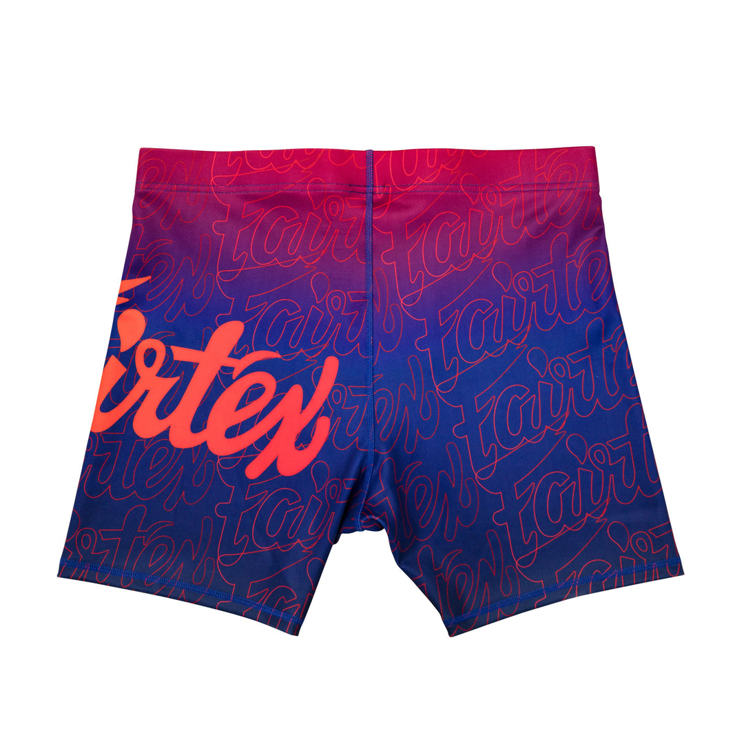 Short de Compresion Fairtex CP3 Vale Tudo Azul - Poliester/Elastano