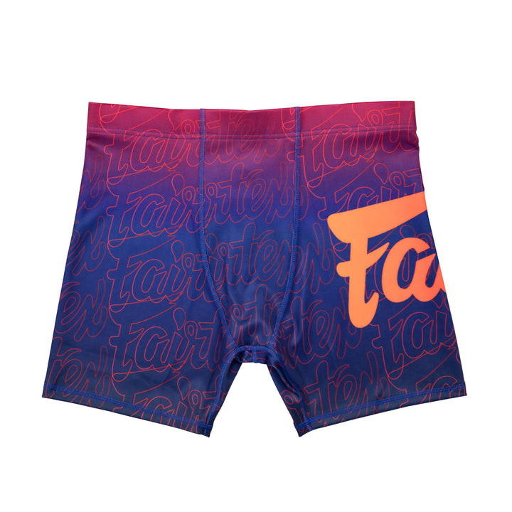 Short de Compresion Fairtex CP3 Vale Tudo Azul - Poliester/Elastano