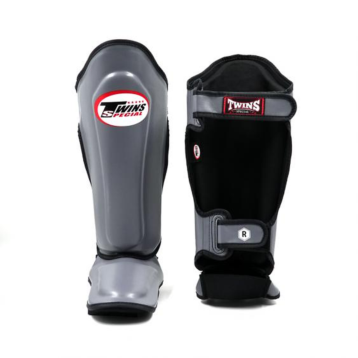 Canilleras de Muay Thai Twins Special Doble SGL10 - 100% Cuero