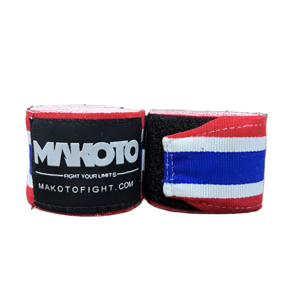 Vendas de boxeo Makoto Thai Flag- 5 metros - Semielasticas