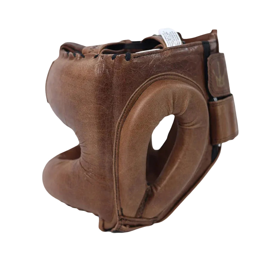Cabezal Cleto Reyes con Barra V Vintage - 100% Cuero Genuino